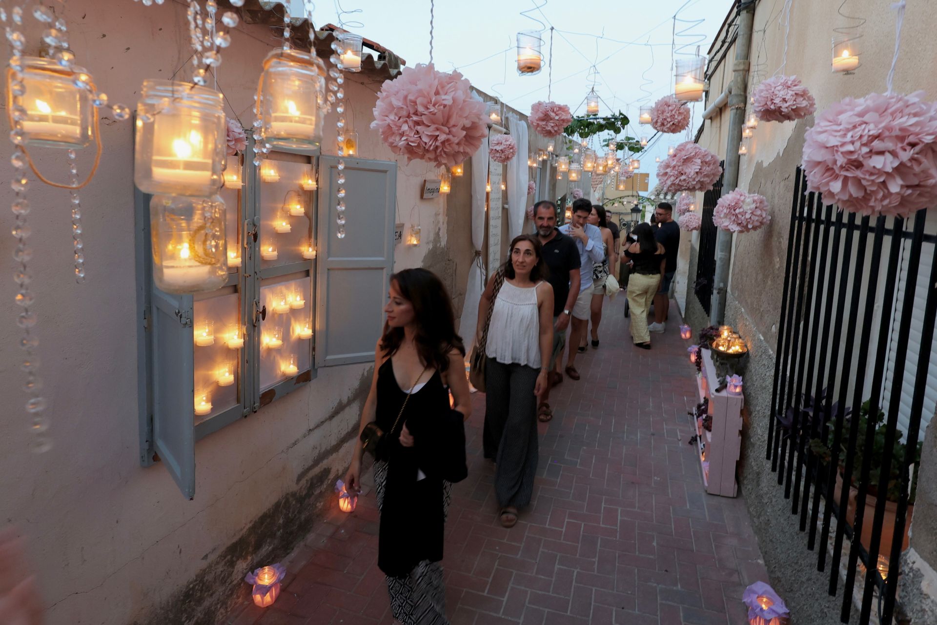 En imágenes, la Noche en Vela de Aledo