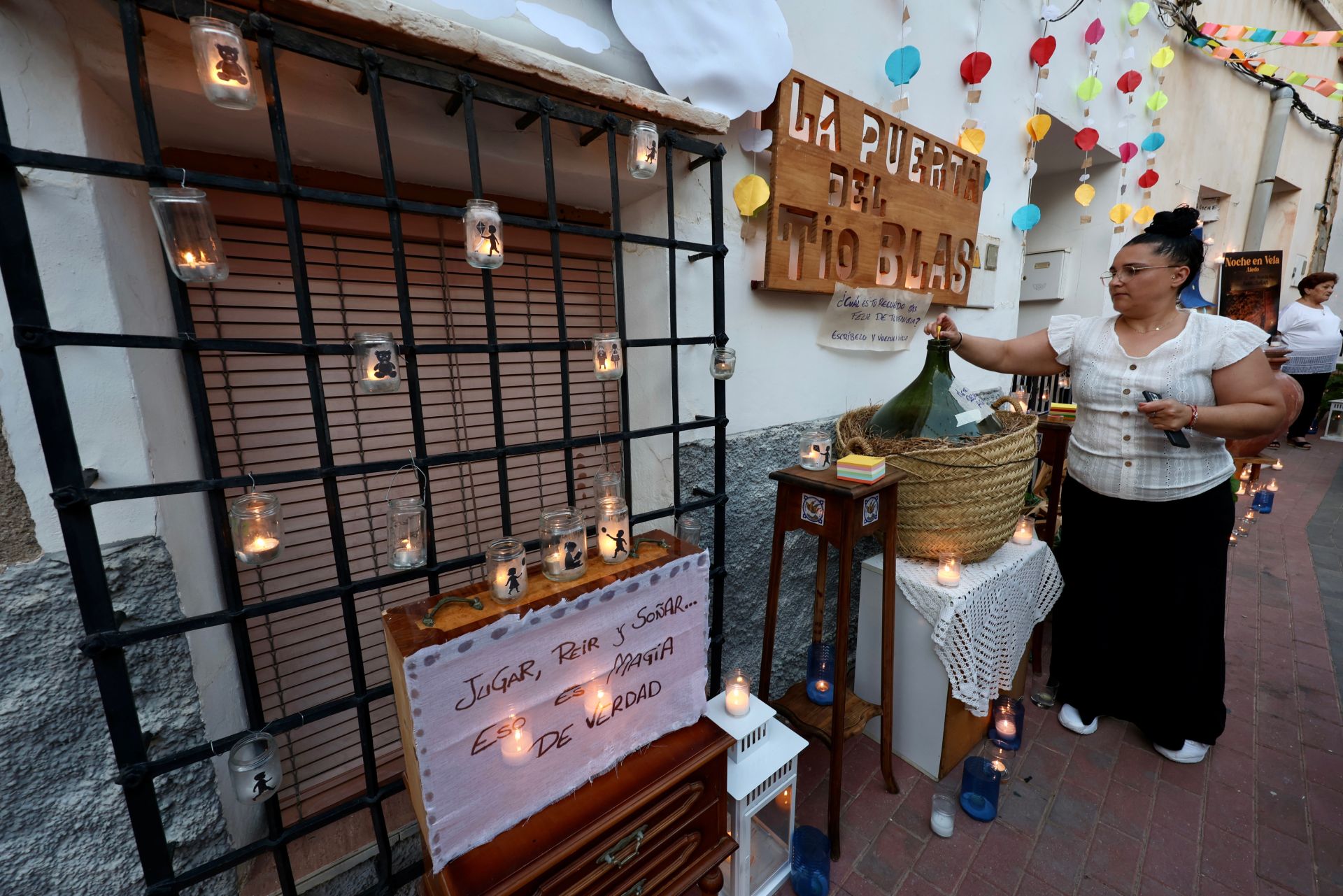 En imágenes, la Noche en Vela de Aledo