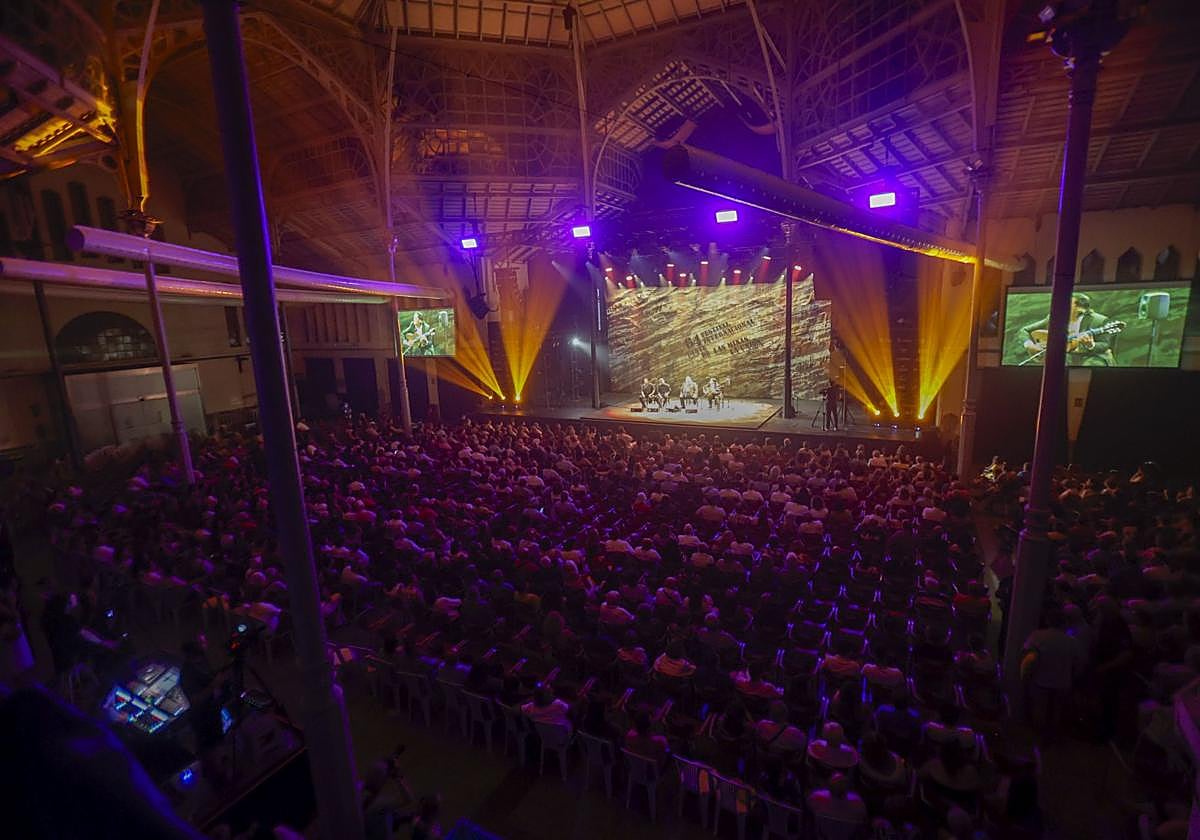 En imágenes, actuaciones de Mayte Martín y Ezequiel Benítez en el Cante de las Minas