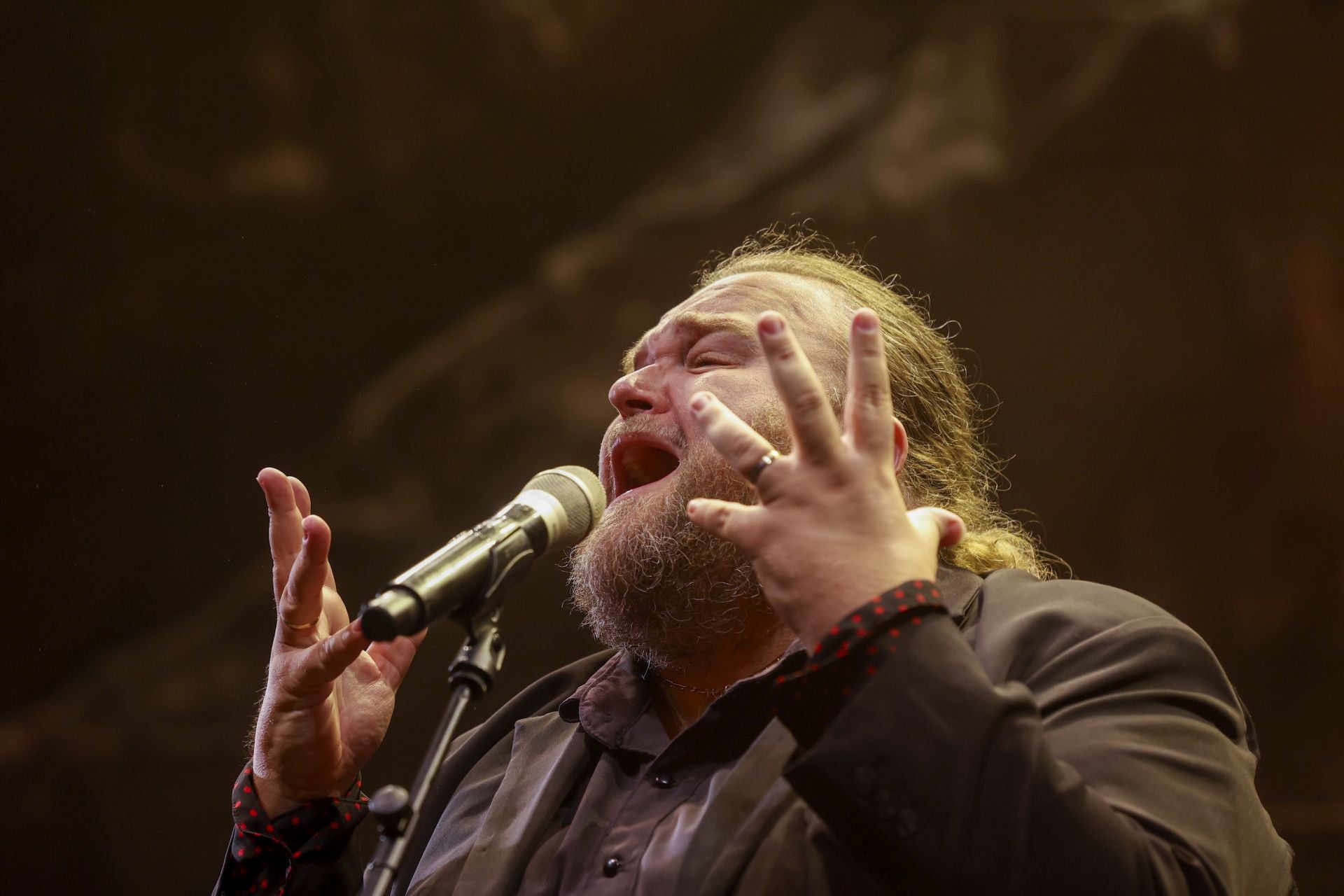 En imágenes, actuaciones de Mayte Martín y Ezequiel Benítez en el Cante de las Minas