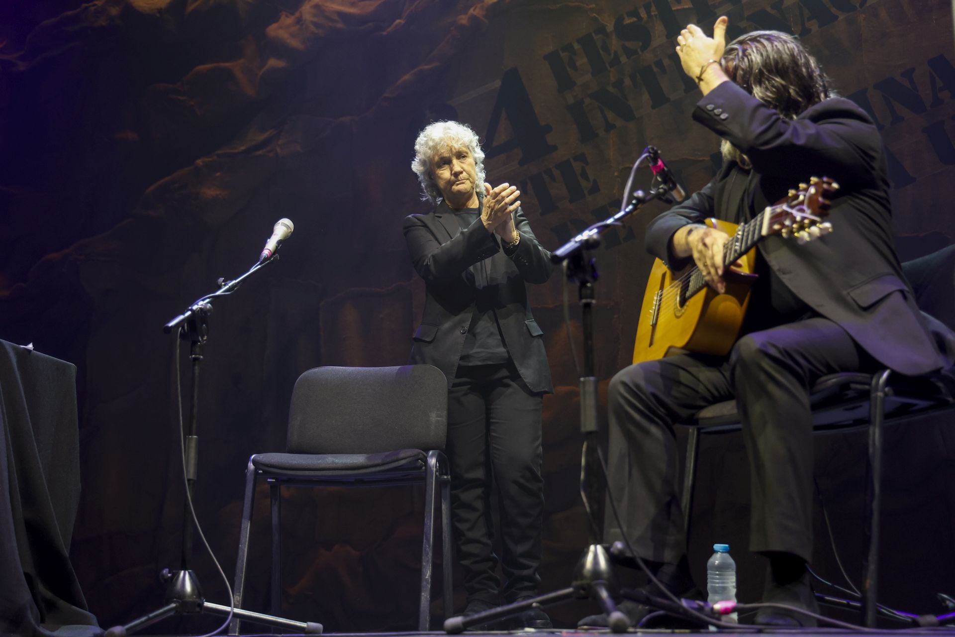En imágenes, actuaciones de Mayte Martín y Ezequiel Benítez en el Cante de las Minas