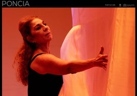 Lolita Flores en el papel de Poncia.