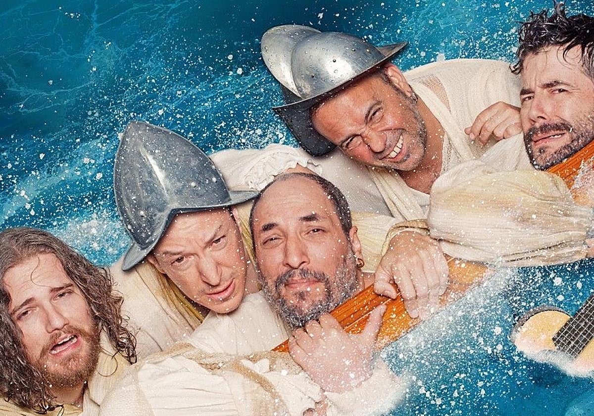 Parte del reparto de 'La Desconquista', la última comedia de Ron Lalá.