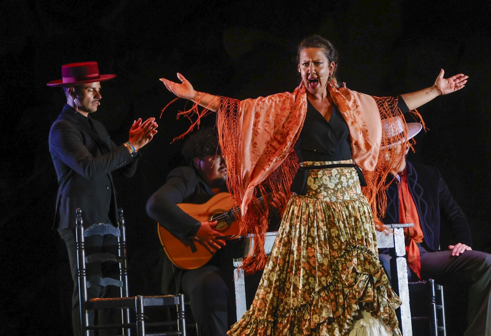 En imágenes, jornada del martes en el Cante de las Minas