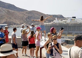 En imágenes, más de seis mil cruceristas desembarcan en Cartagena