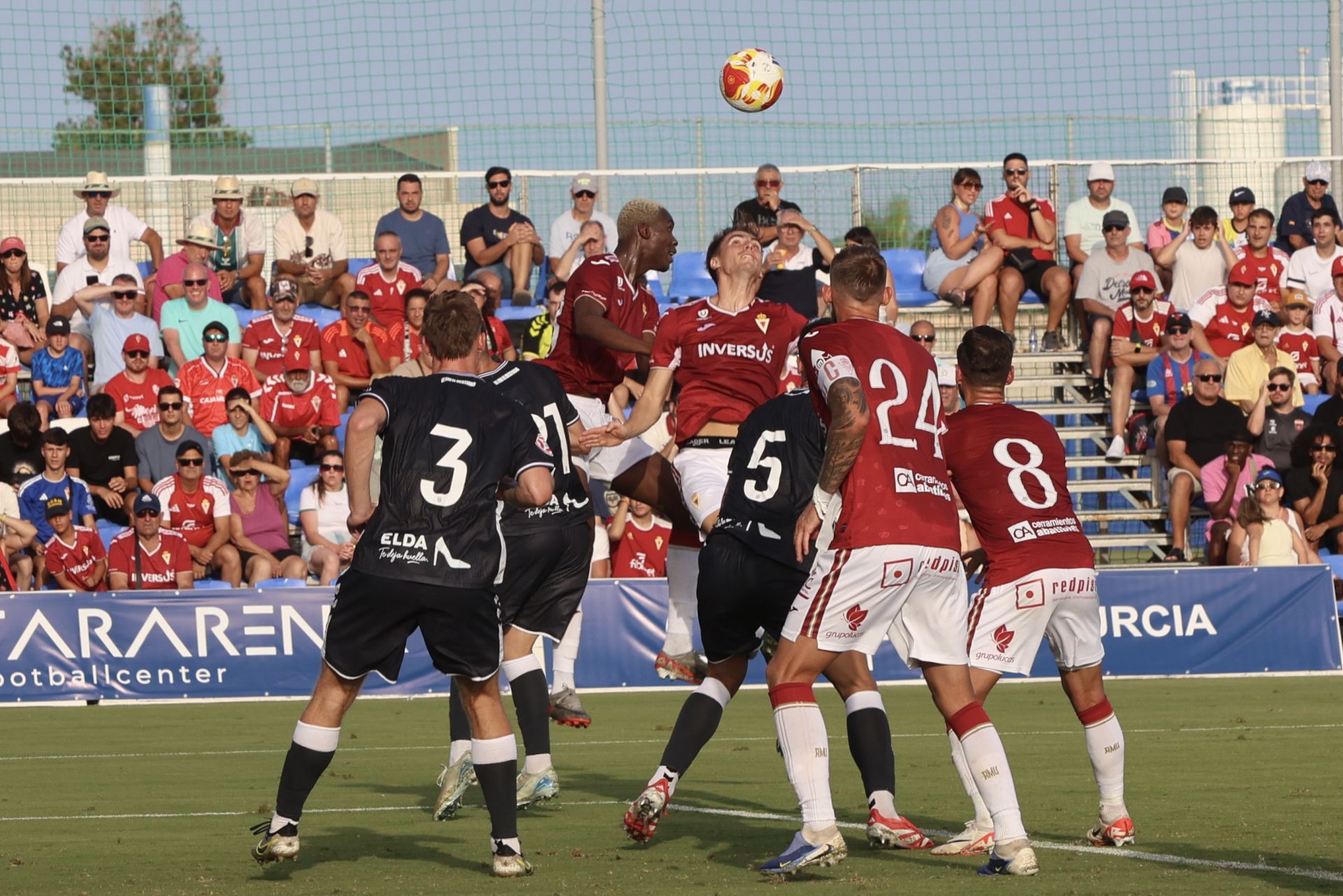 En imágenes, victoria del Real Murcia ante el Eldense en Pinatar Arena
