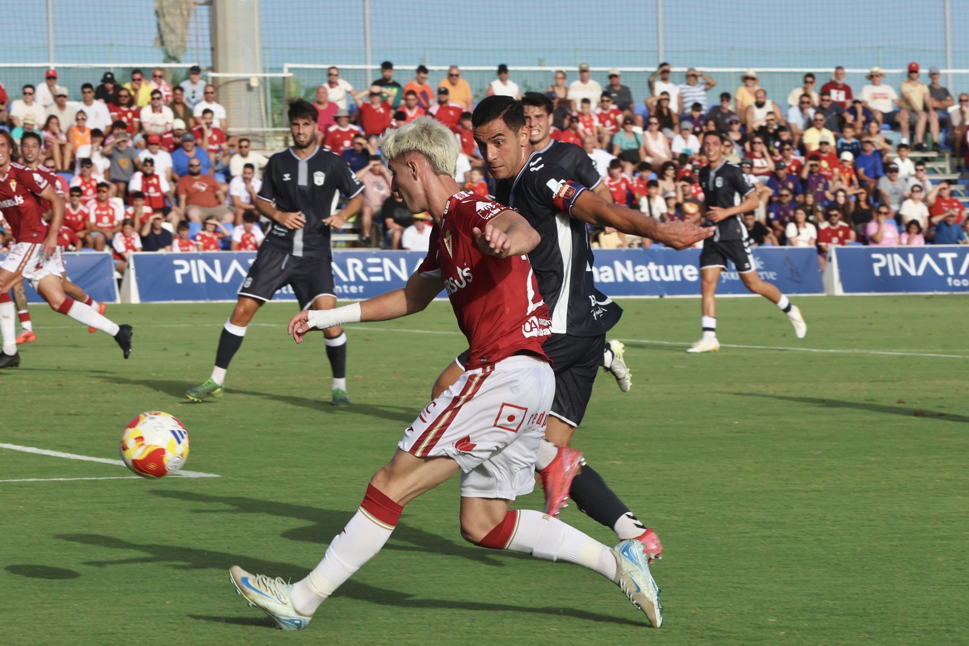 En imágenes, victoria del Real Murcia ante el Eldense en Pinatar Arena