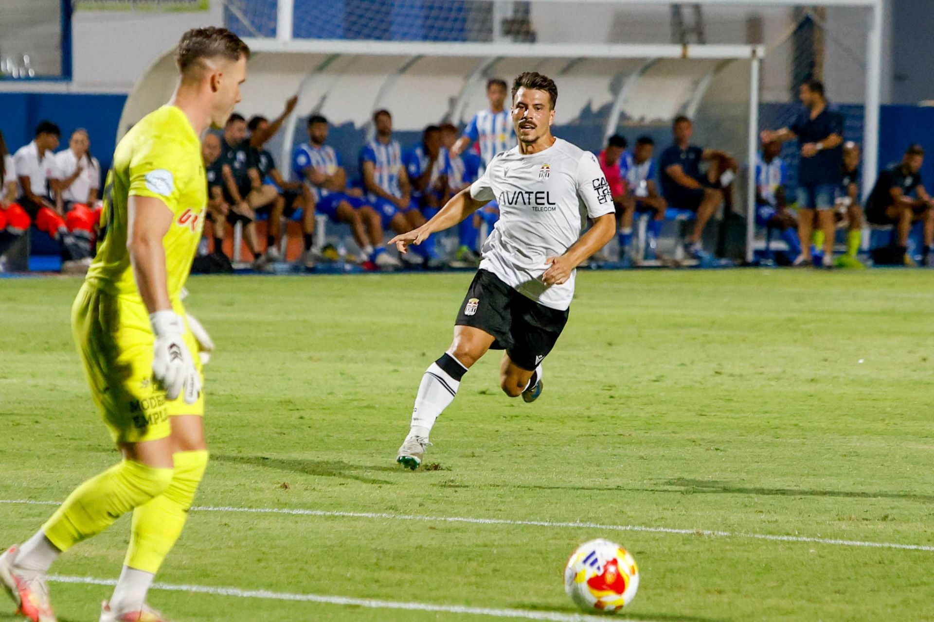 La victoria del Cartagena en Águilas, en imágenes