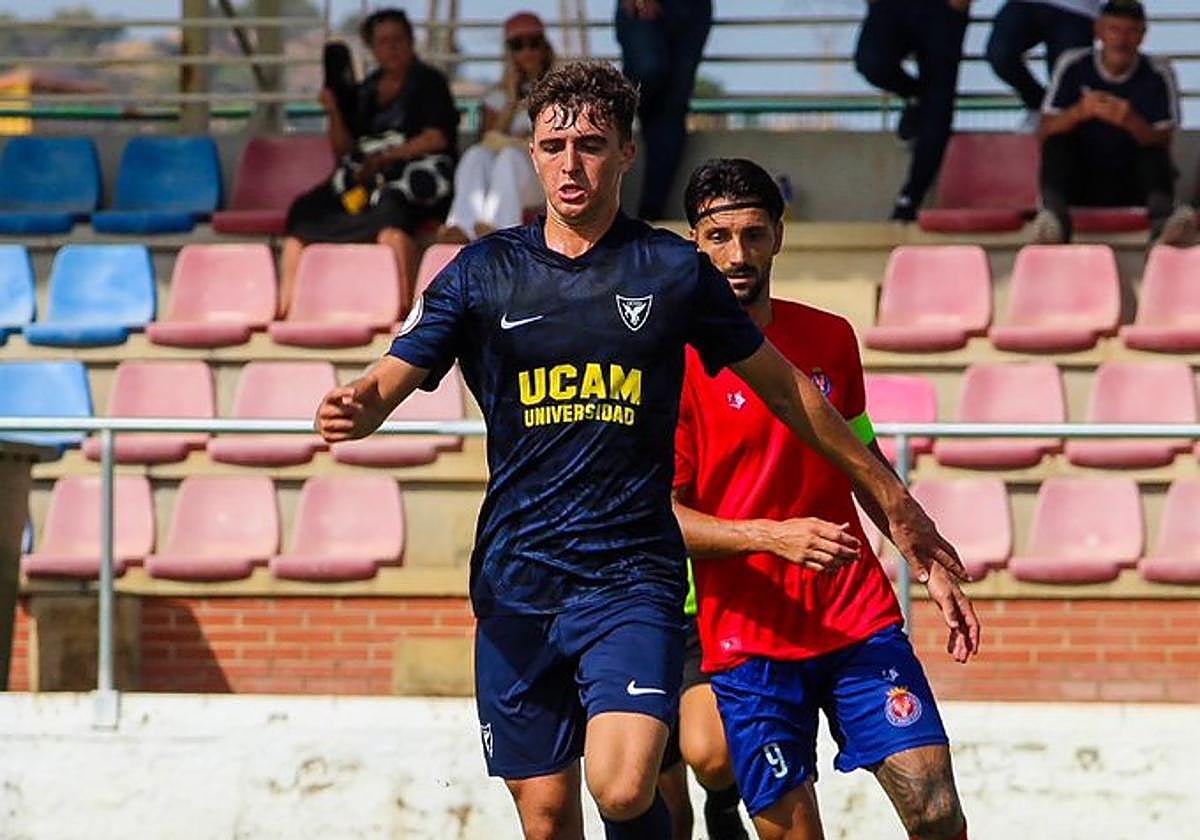 Un lance del partido.