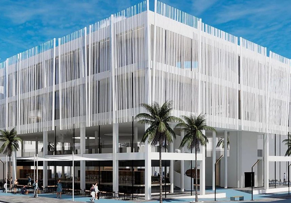 Recreación de la futura 'La Plasa' de Torrevieja.