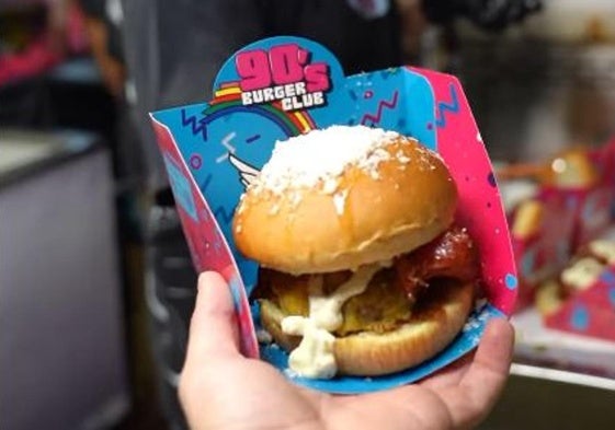 Imagen de archivo de una hamburguesa de The Burger Week