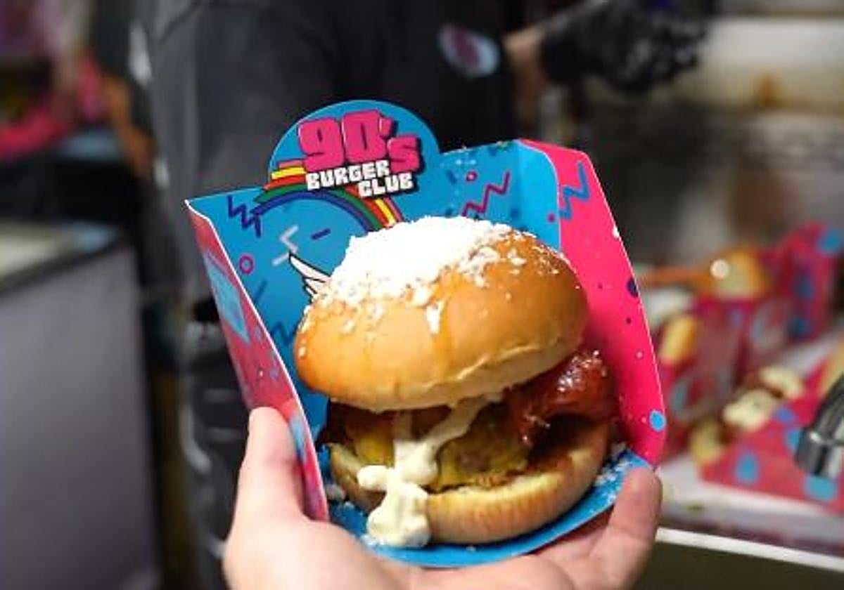 Imagen de archivo de una hamburguesa de The Burger Week