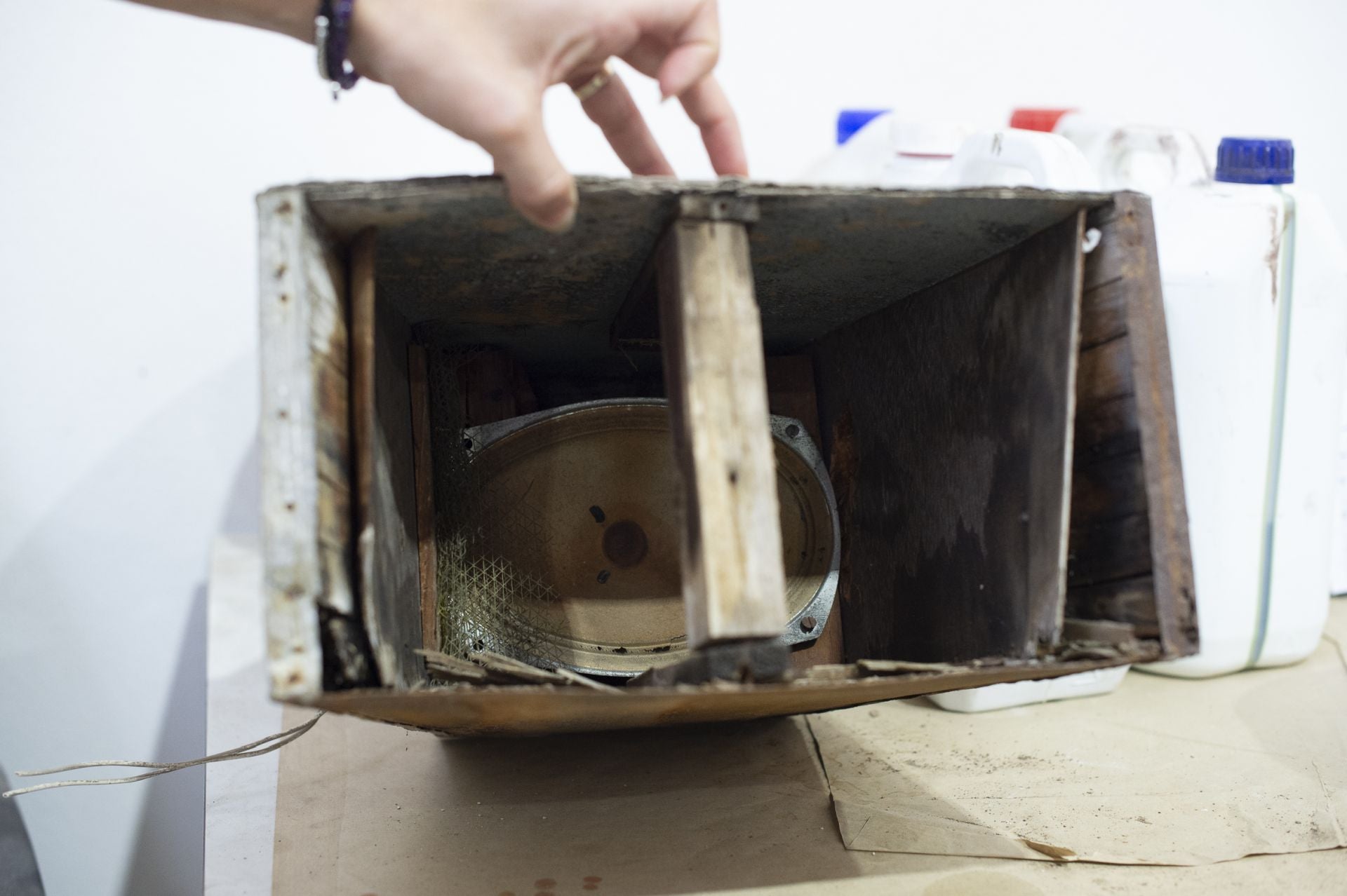 Los objetos restaurados de la Cárcel Vieja de Murcia, en imágenes