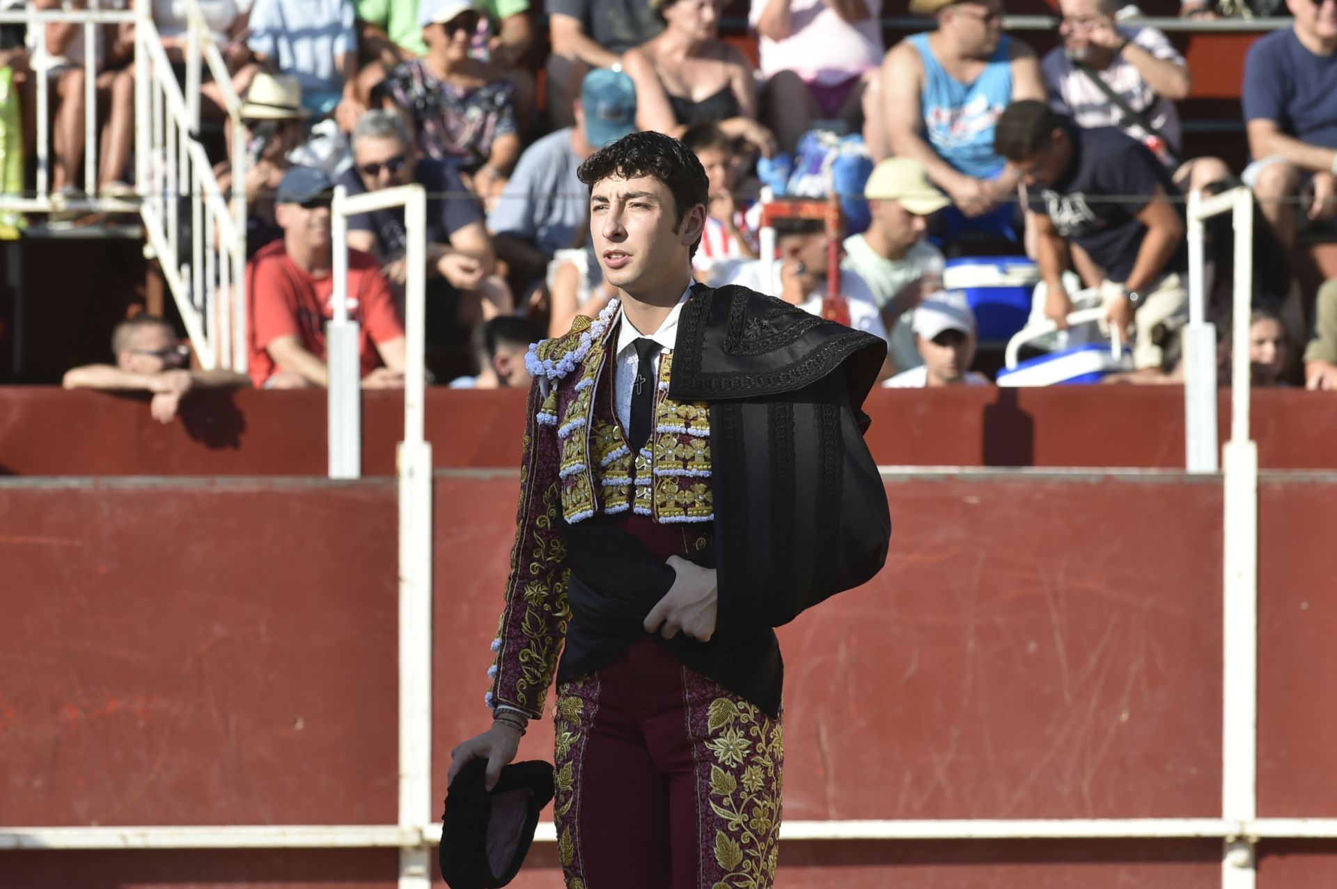 La novillada del domingo de la Feria de Blanca, en imágenes