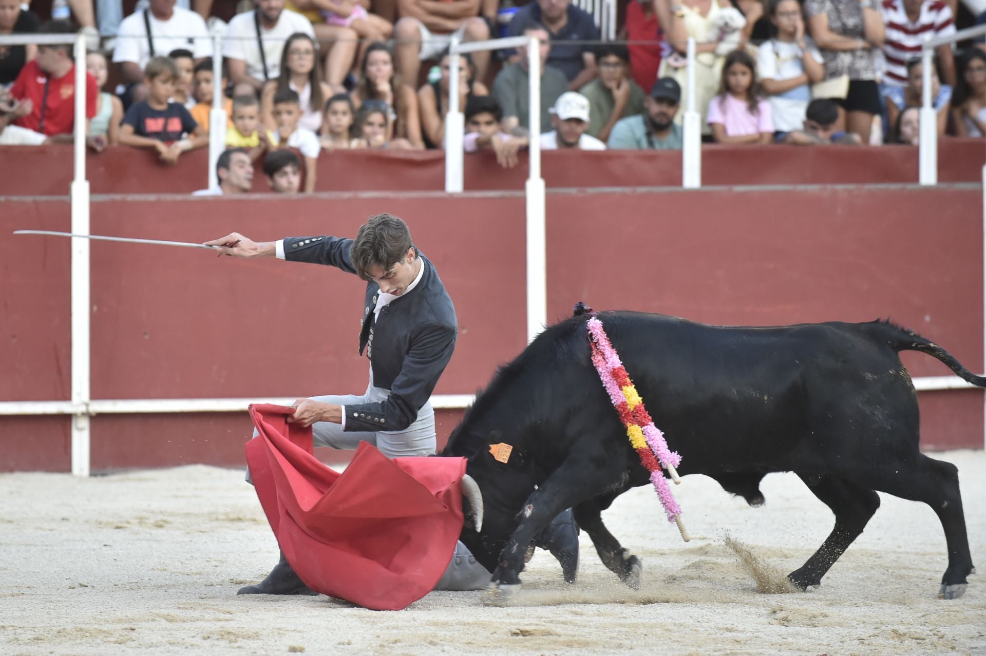 La novillada del domingo de la Feria de Blanca, en imágenes