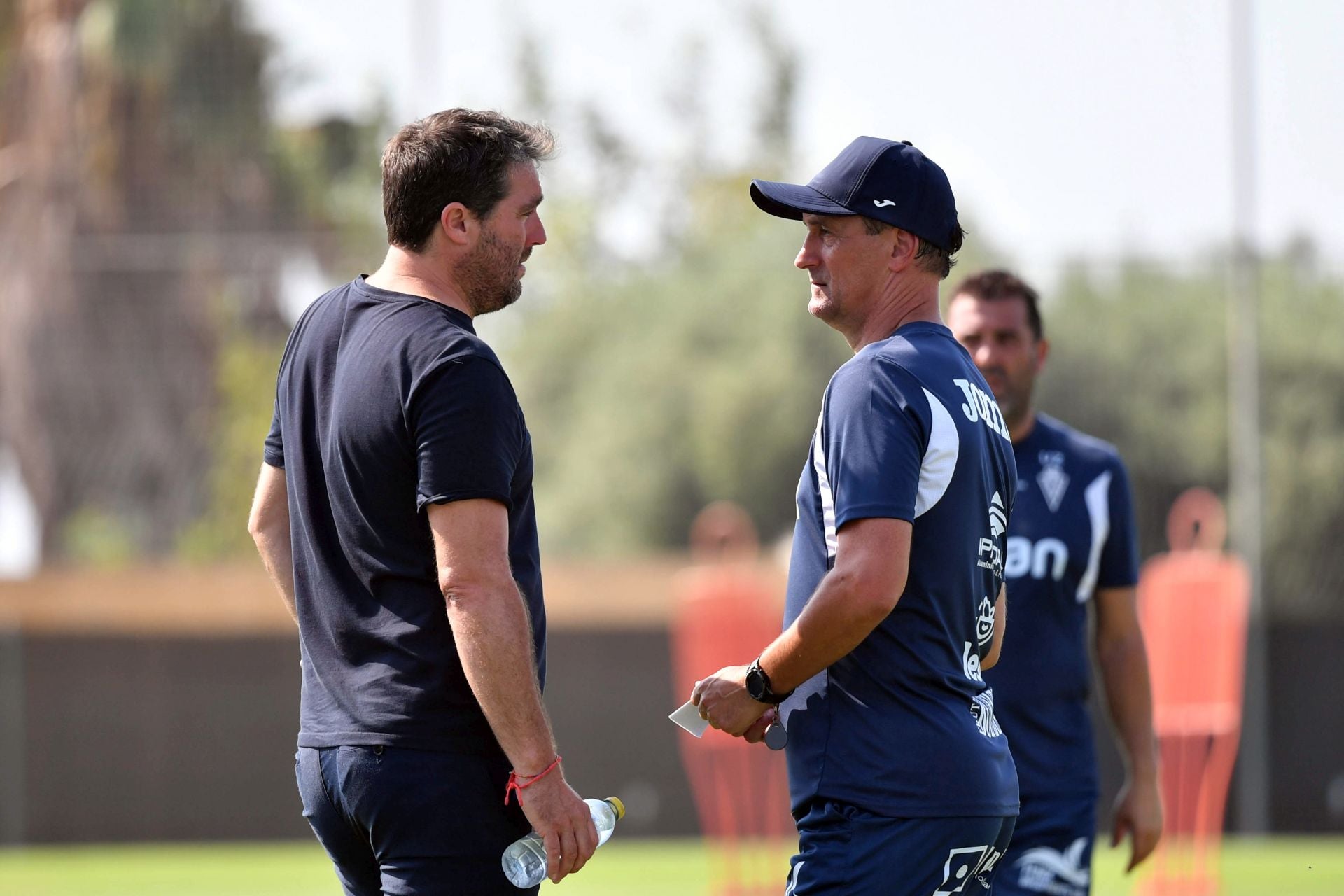 El entrenamiento del Real Murcia, en imágenes