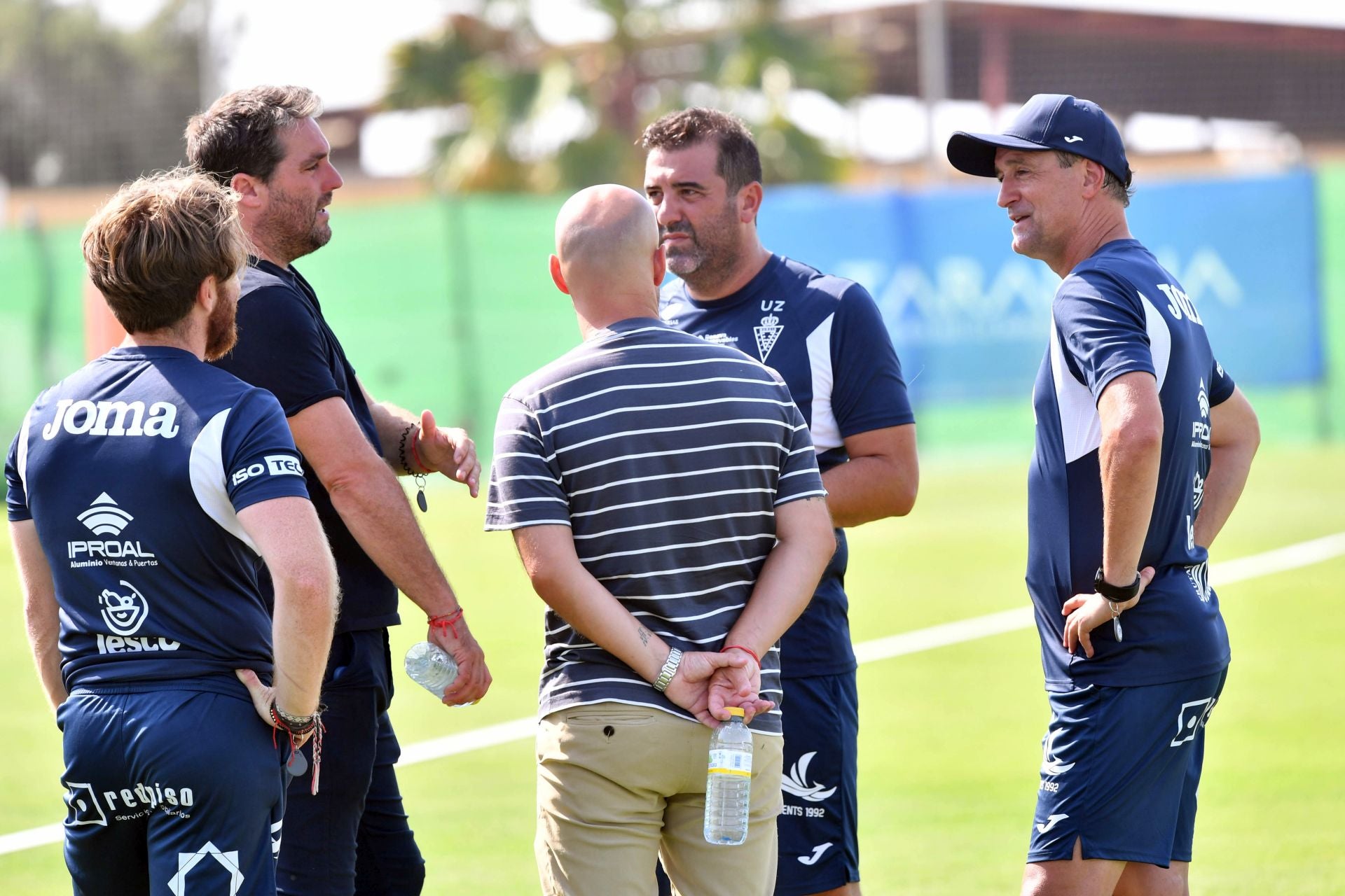 El entrenamiento del Real Murcia, en imágenes