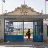 Polideportivo municipal en Jumilla, objeto de la polémica moción aprobada la semana pasada.