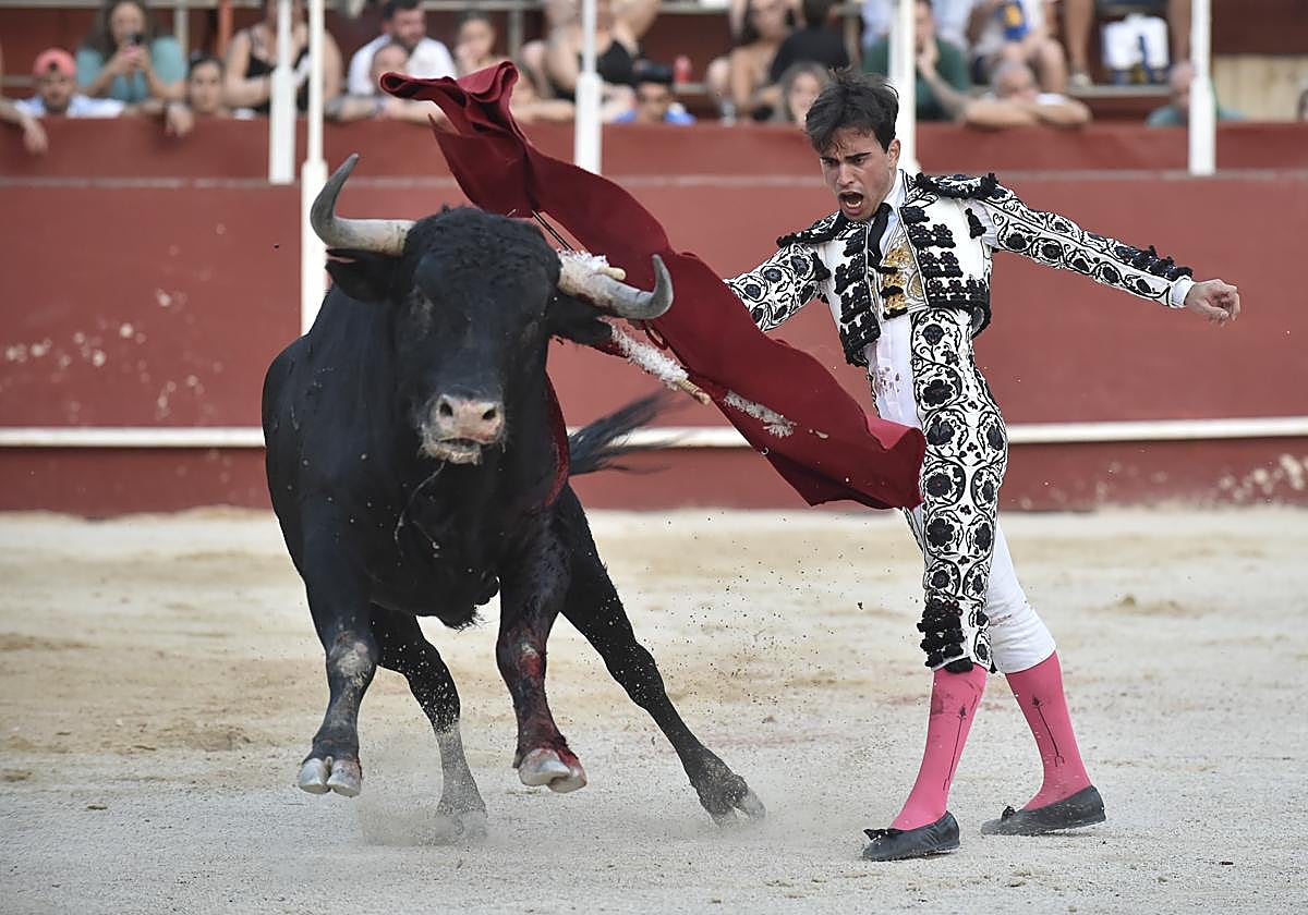 La segunda novillada de la Feria de Blanca, en imágenes
