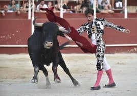 Un momento de la segunda novillada celebrada este miércoles.