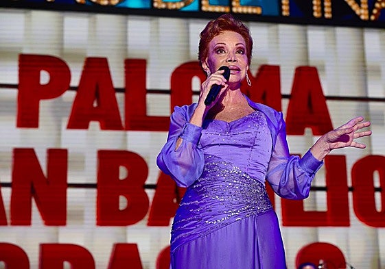 El concierto de Paloma San Basilio en San Pedro