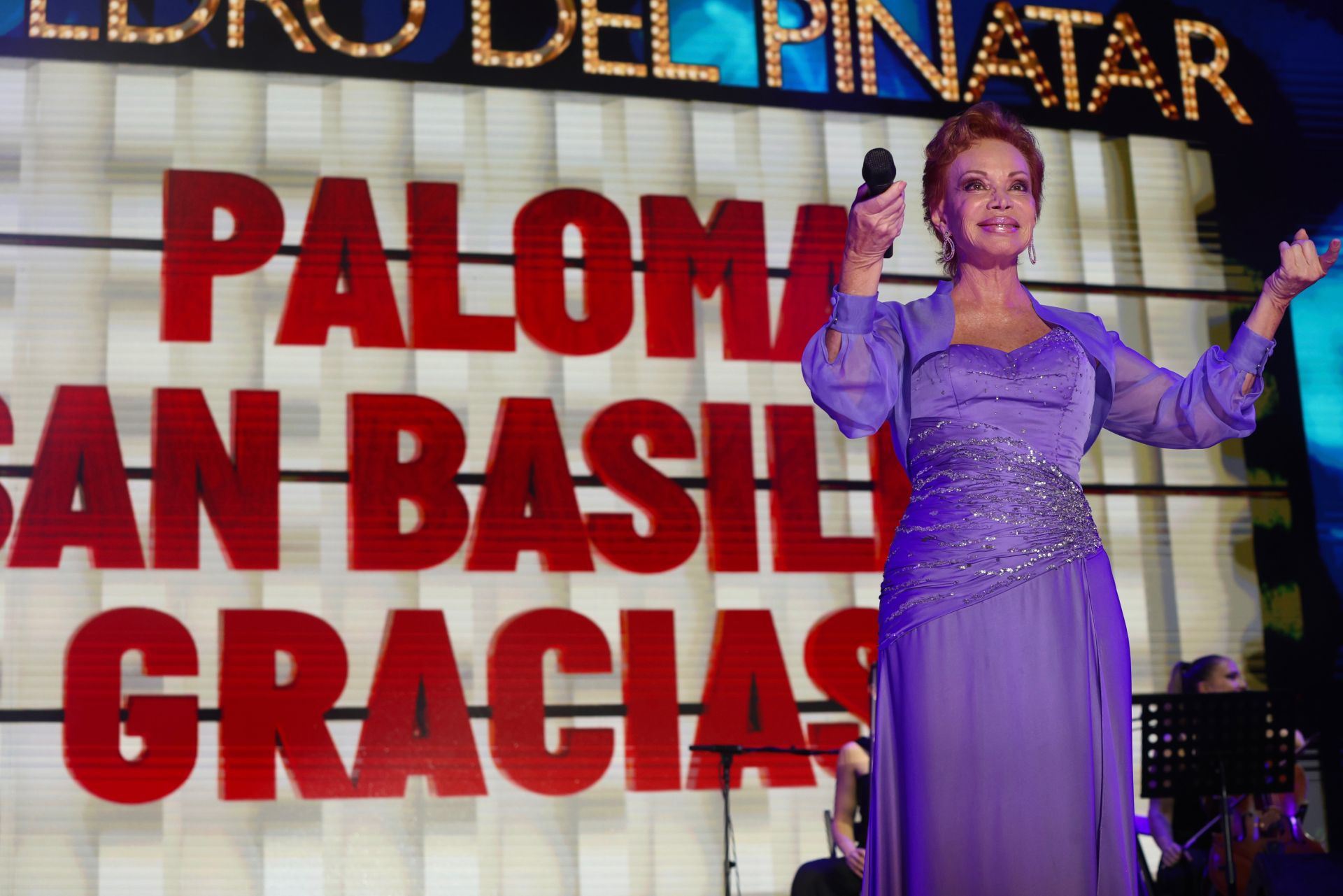 El concierto de Paloma San Basilio en San Pedro