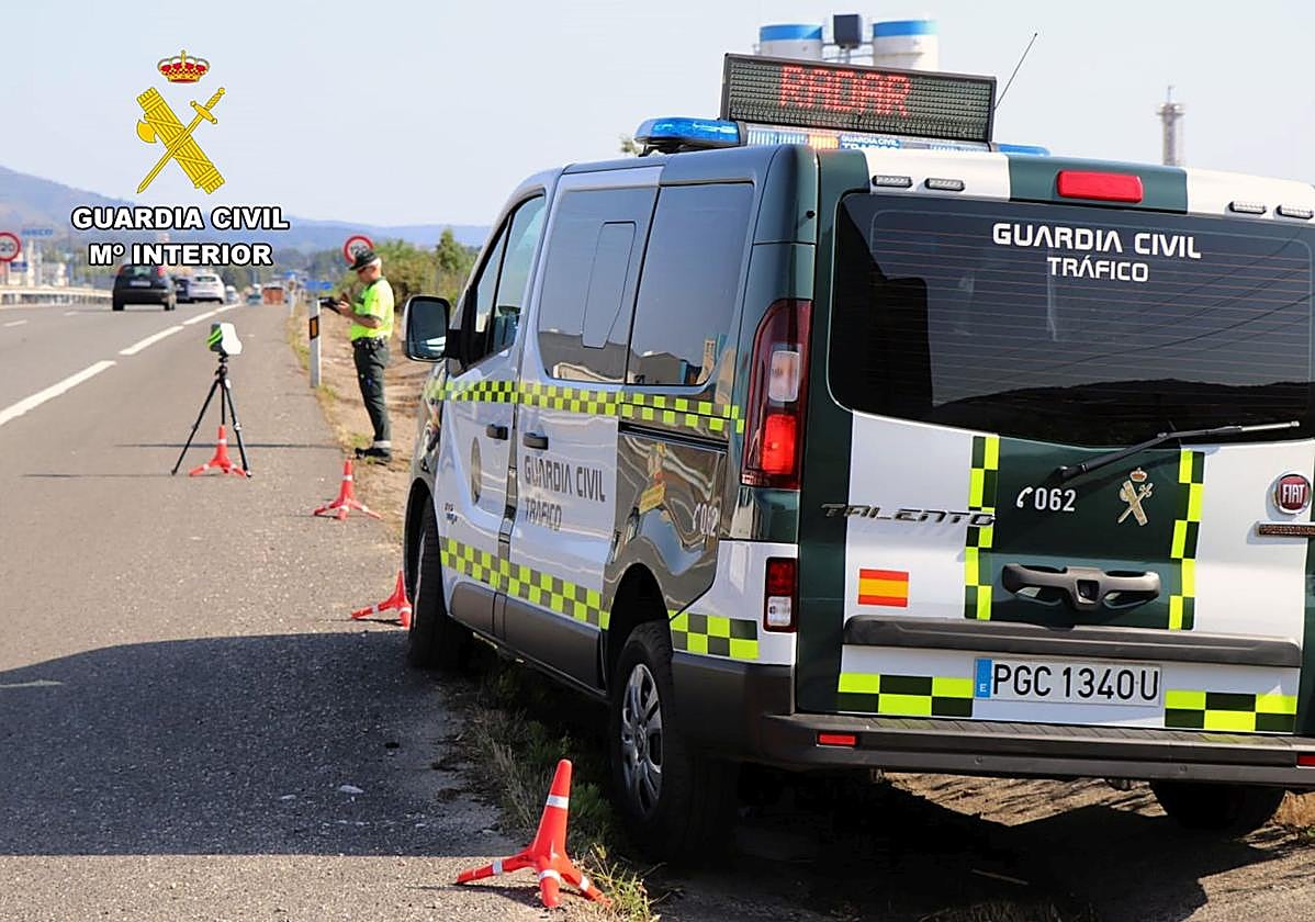 Imagen de archivo de un control de velocidad.