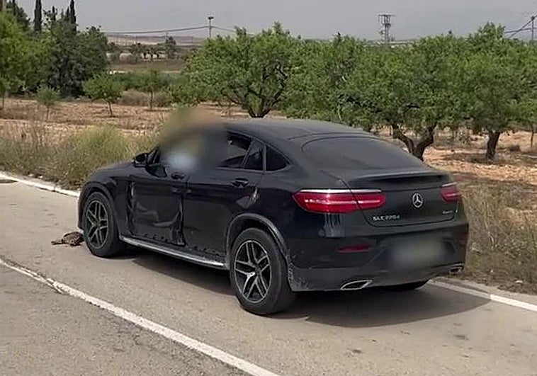 Grabación del atropello múltiple.