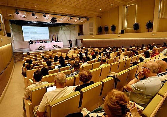 Claustro de la Universidad de Murcia, celebrado el pasado mes de junio.