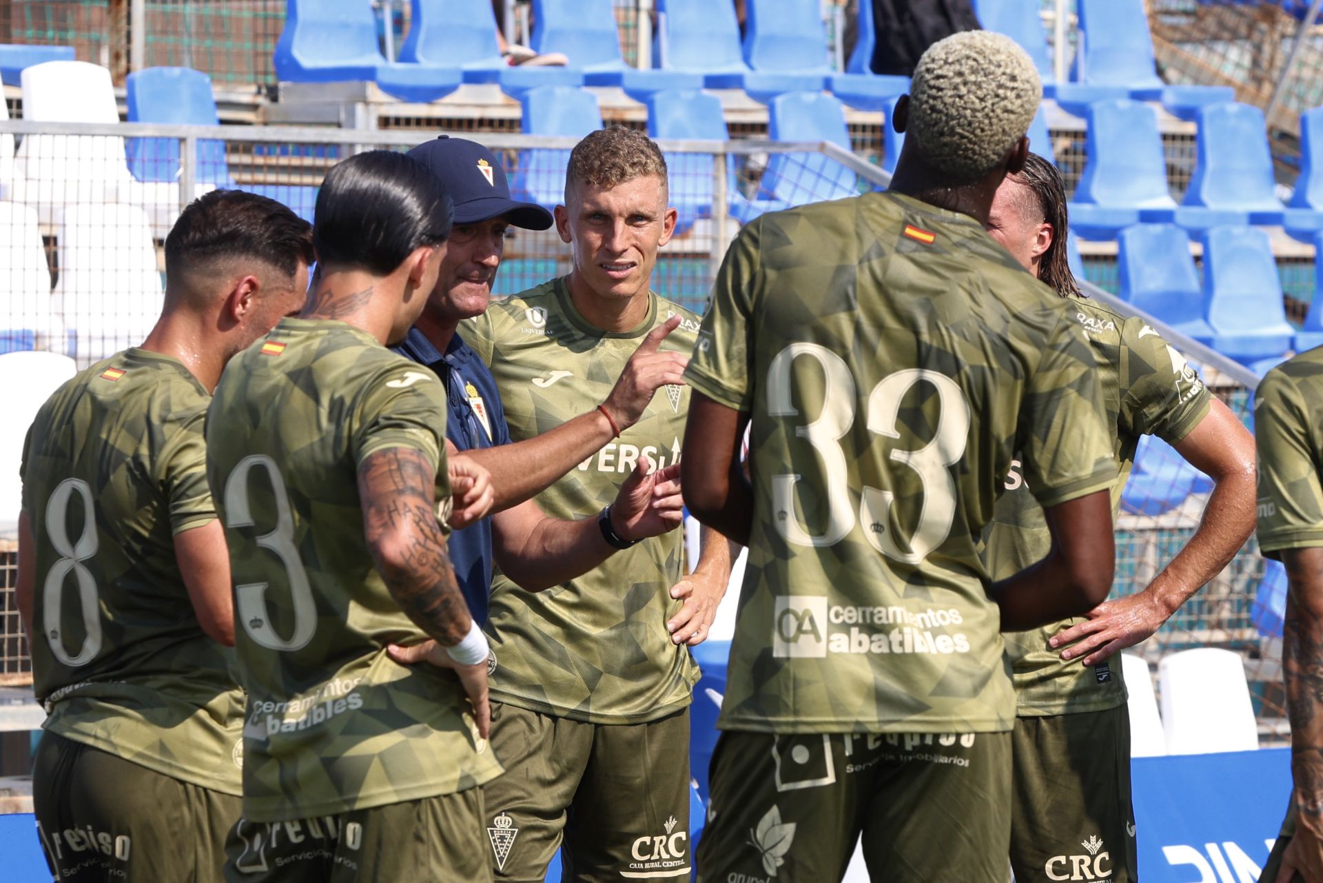 En imágenes, el partido de pretemporada entre el Real Murcia y el Melilla