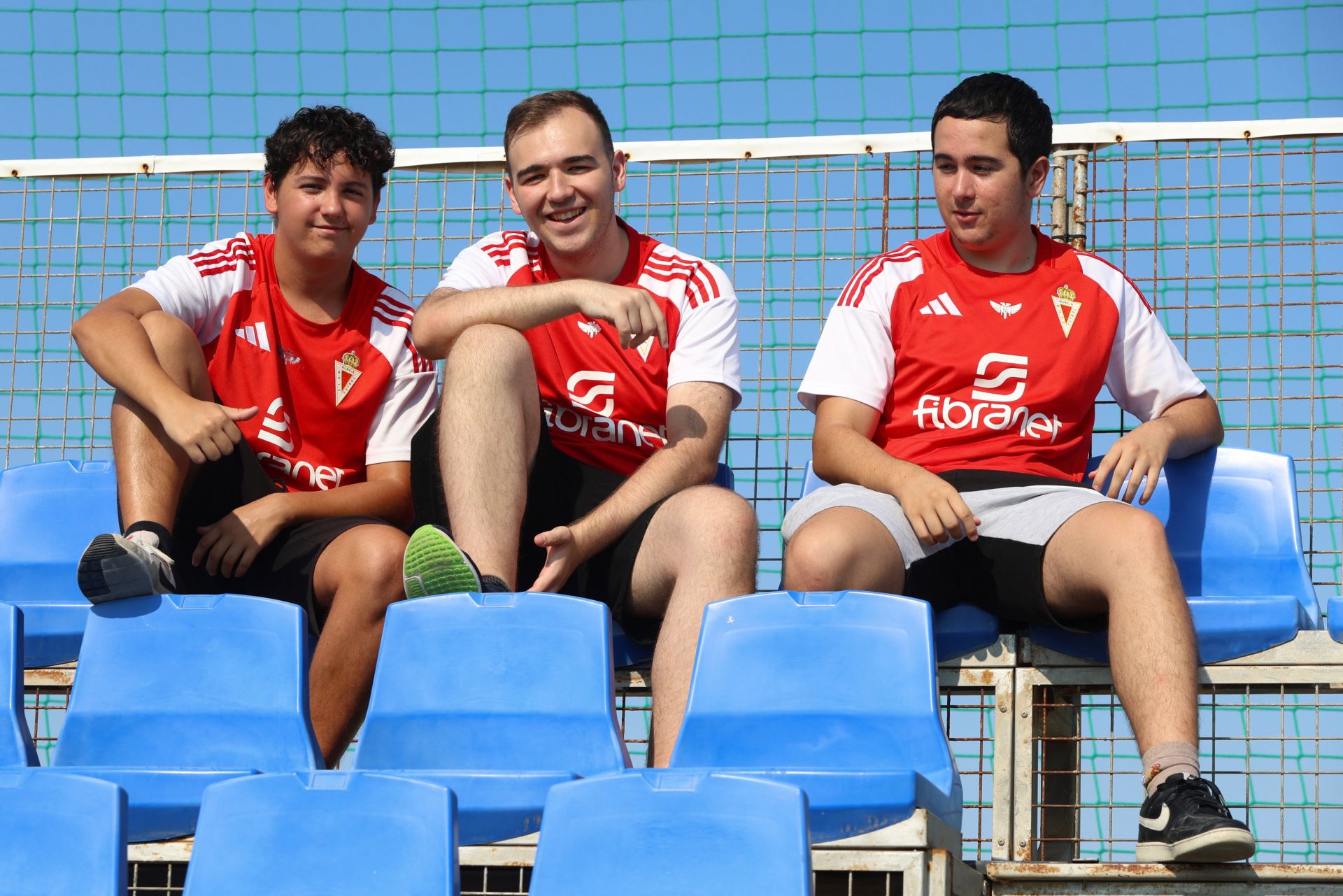 En imágenes, el partido de pretemporada entre el Real Murcia y el Melilla