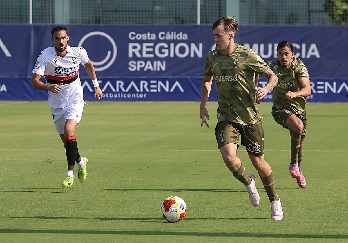 En imágenes, el partido de pretemporada entre el Real Murcia y el Melilla