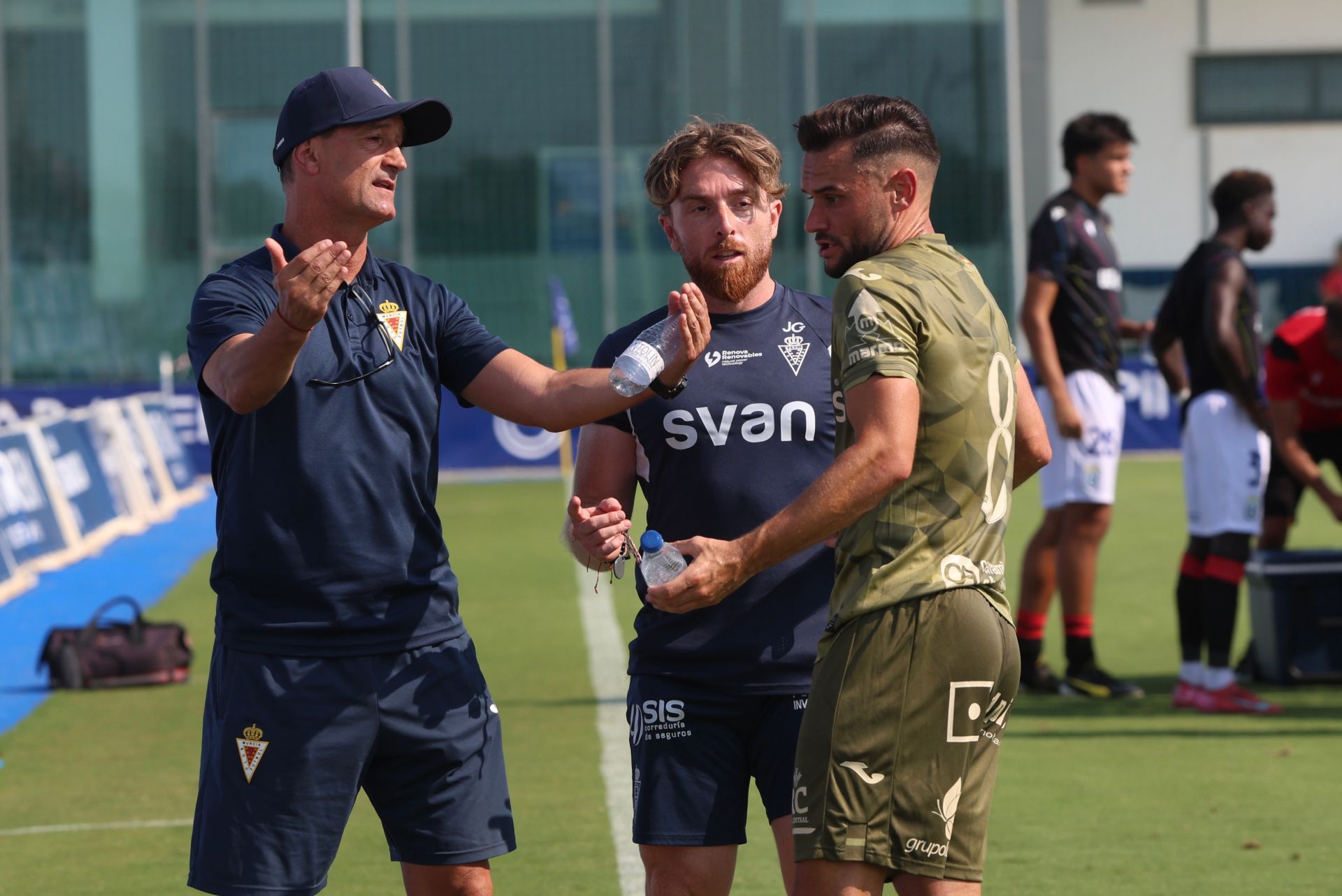 En imágenes, el partido de pretemporada entre el Real Murcia y el Melilla