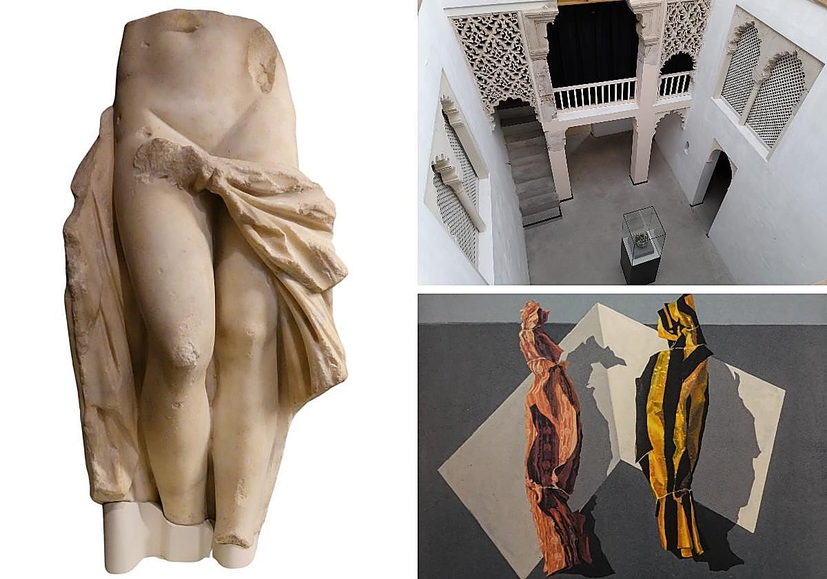 Venus de Bullas, una obra de Chelete Monereo y un pórtico almohade