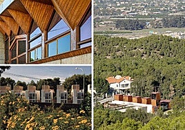 Iglesia Parroquial Nuestra Señora de la Esperanza, siete viviendas en La Alberca y Centro de Visitantes El Valle.