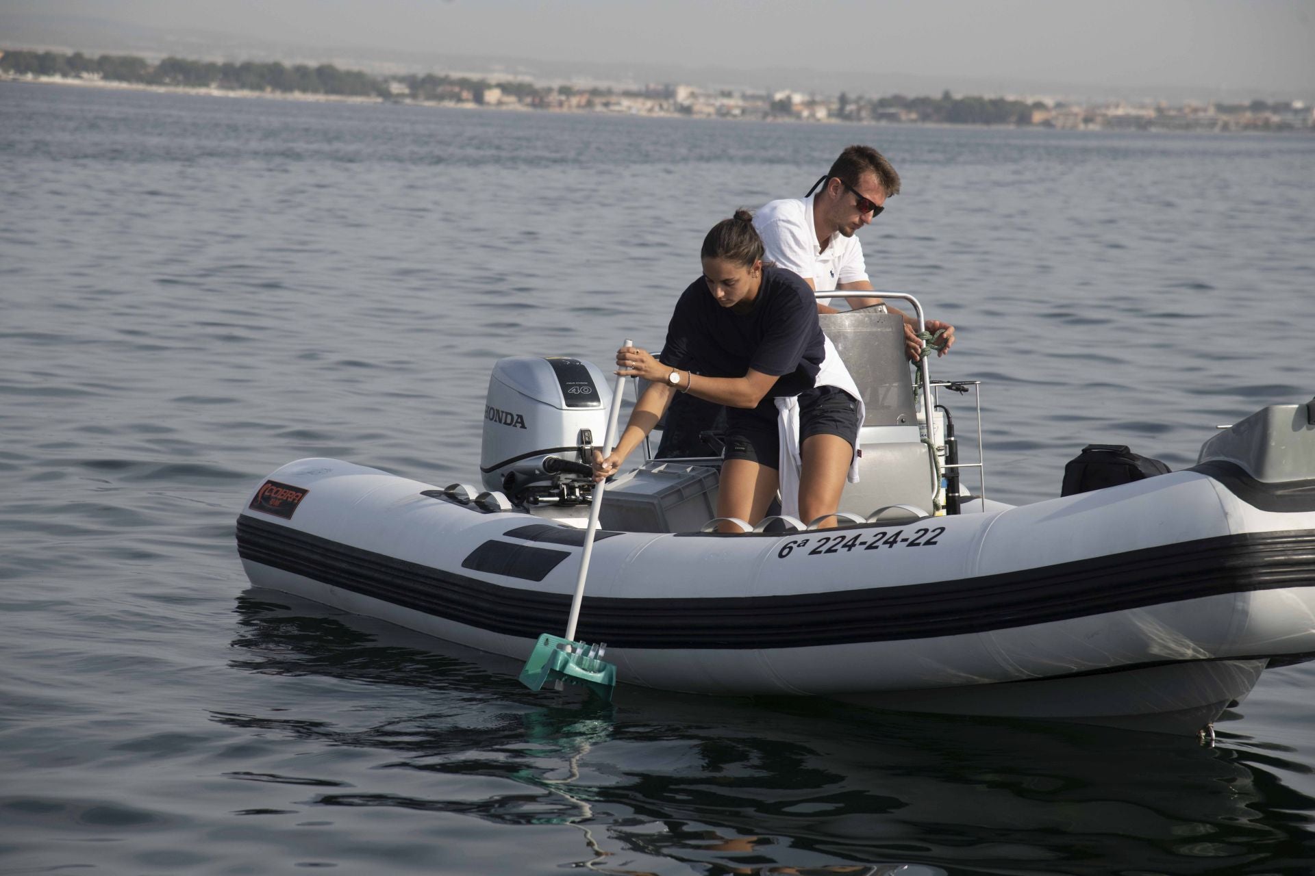 La red de sensores de medición del estado del Mar Menor, en imágenes