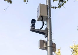 Una cámara de videovigilancia, en una imagen de archivo.