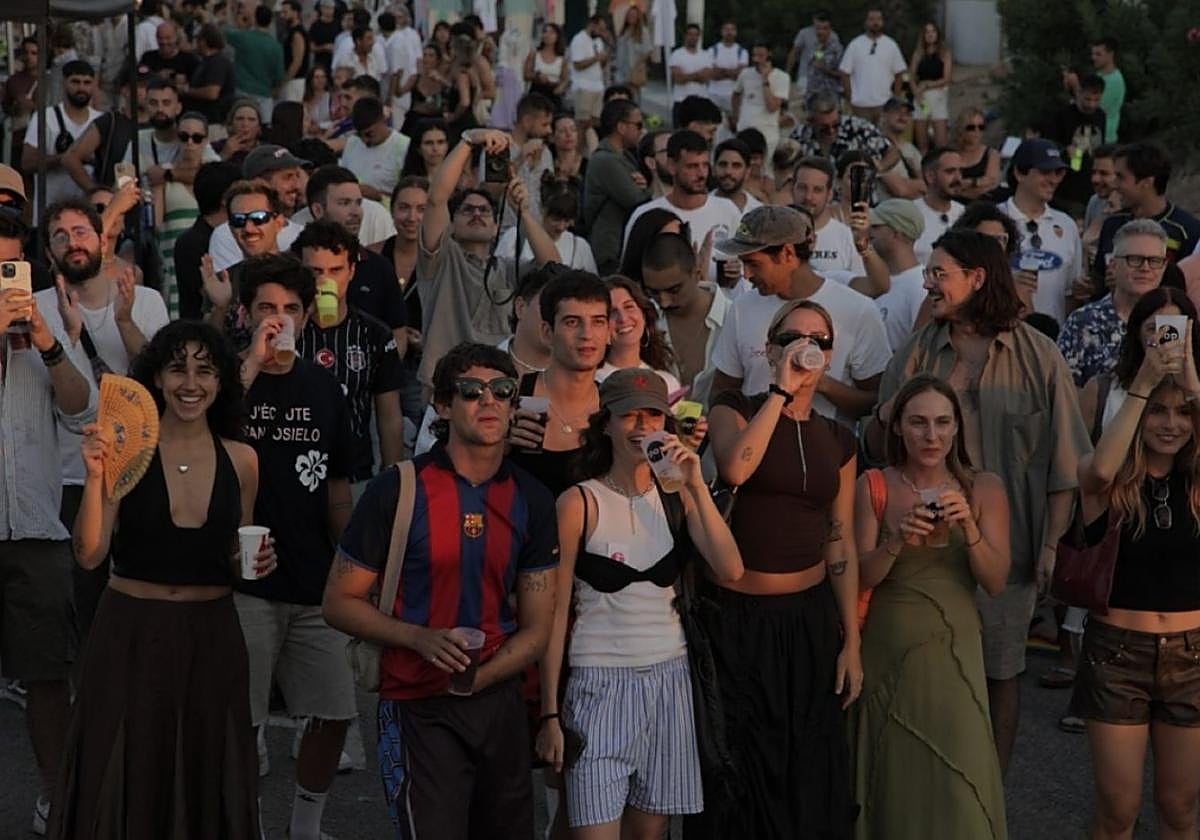 Público asistente a una de las jornadas de conciertos en Cabo de Palos.