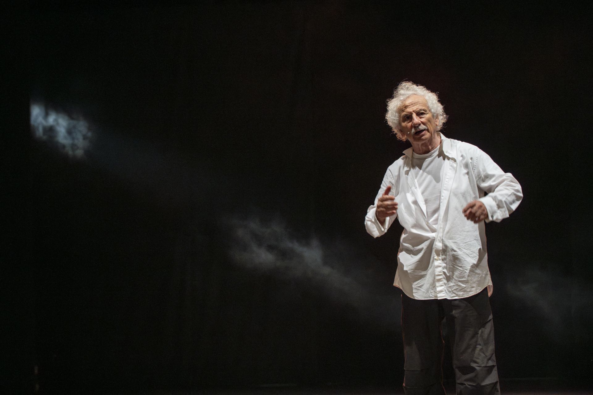 El Brujo, este martes, en el Festival de Teatro de San Javier.