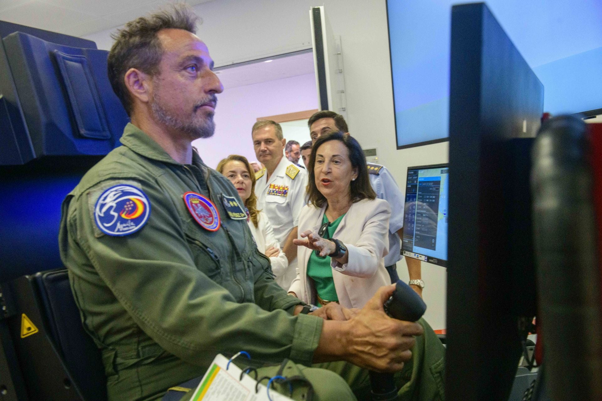 En imágenes, la puesta a punto en la Academia General del Aire antes de la llegada de la Princesa Leonor