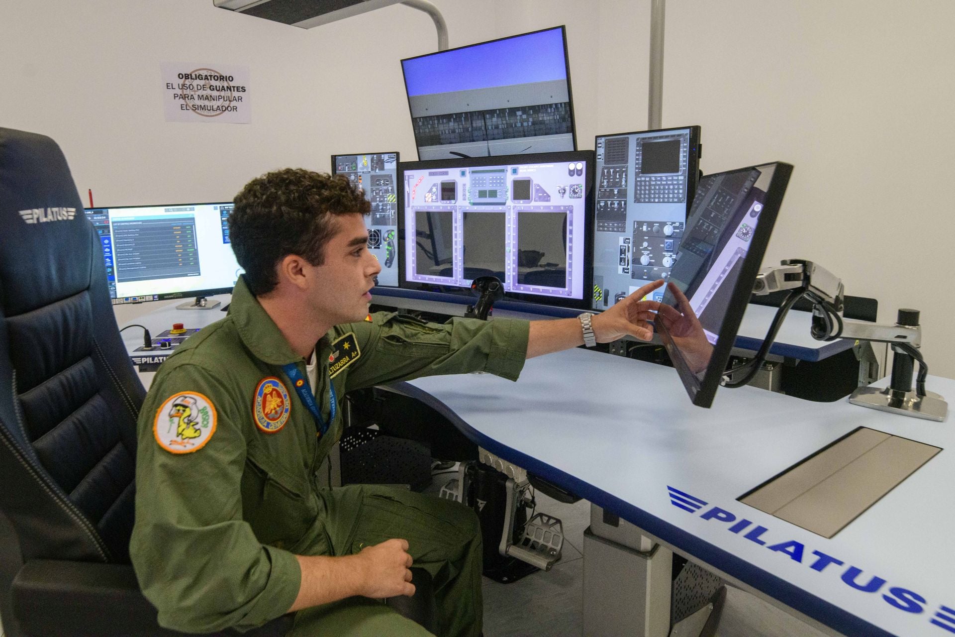 En imágenes, la puesta a punto en la Academia General del Aire antes de la llegada de la Princesa Leonor
