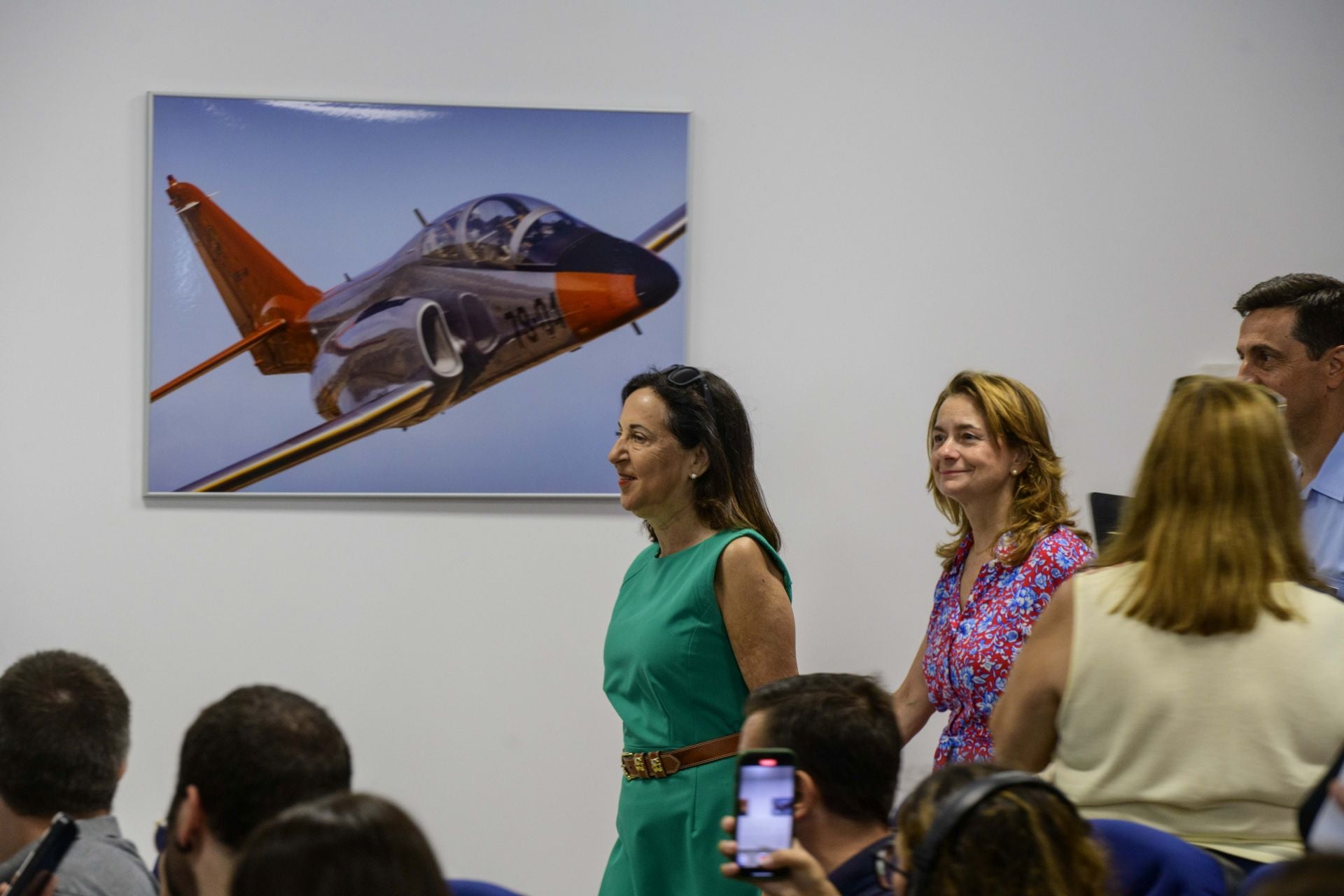 En imágenes, la puesta a punto en la Academia General del Aire antes de la llegada de la Princesa Leonor