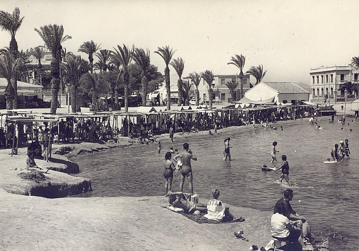 Playa de Santiago de la Ribera.