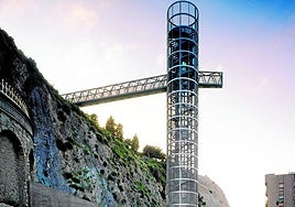 Ascensor panorámico del Parque Torres. Martín Lejarraga, Andrés Cánovas, Atxu Amann y Nicolás Maruri. 2001