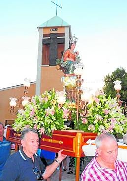Imagen - Los actos litúrgicos se abren con la romería de la Patrona.
