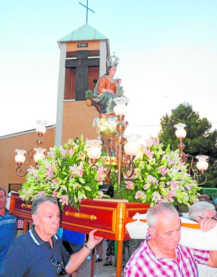 Imagen - Los actos litúrgicos se abren con la romería de la Patrona.