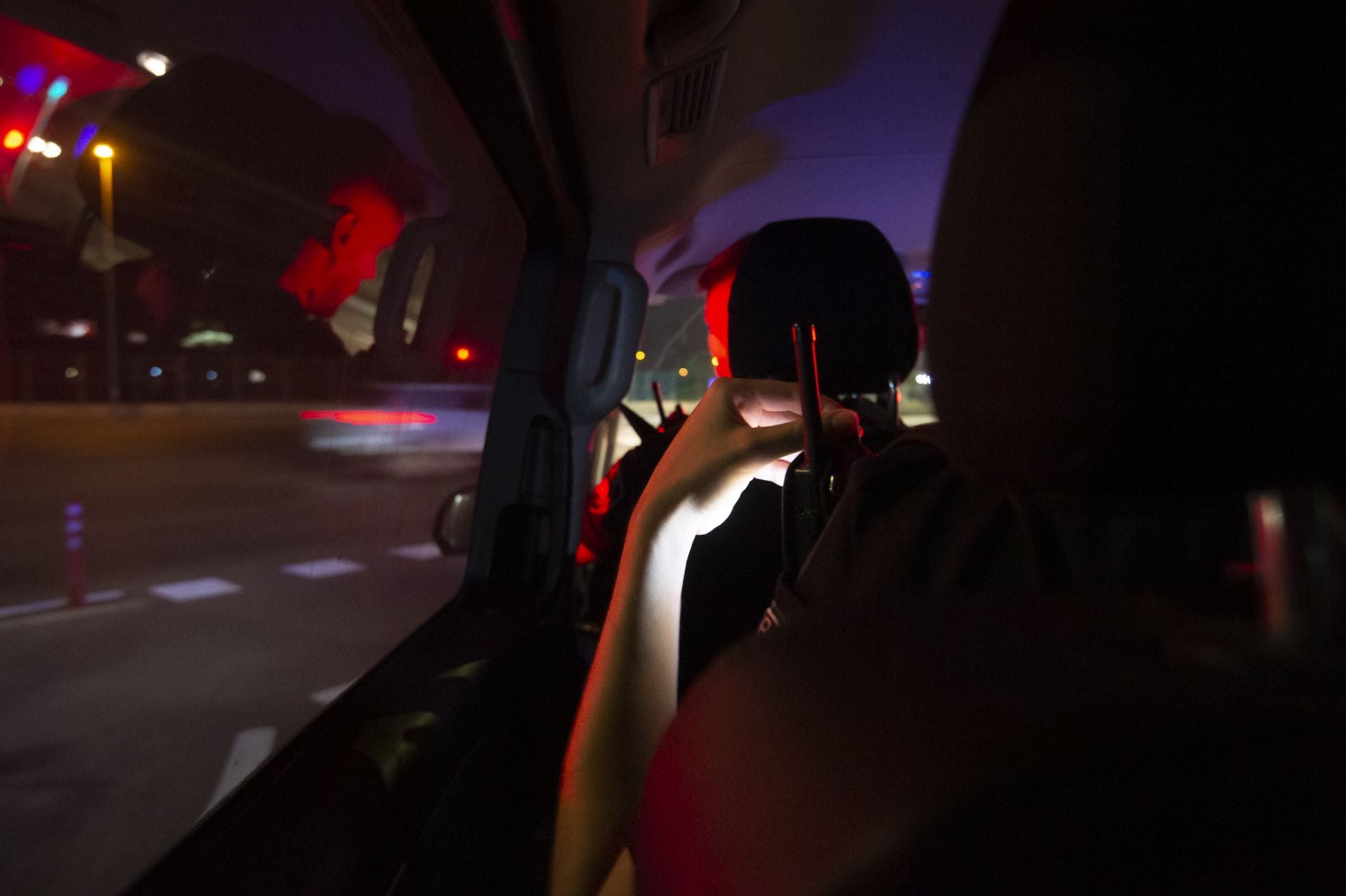 Así trabajan las patrullas nocturnas de la Policía Local de Murcia