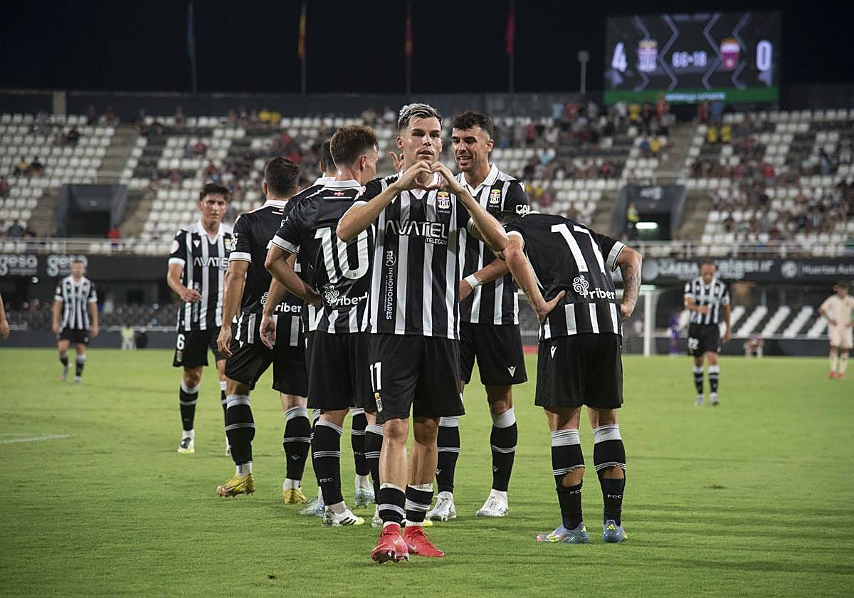 El FC Cartagena-Eldense, en imágenes