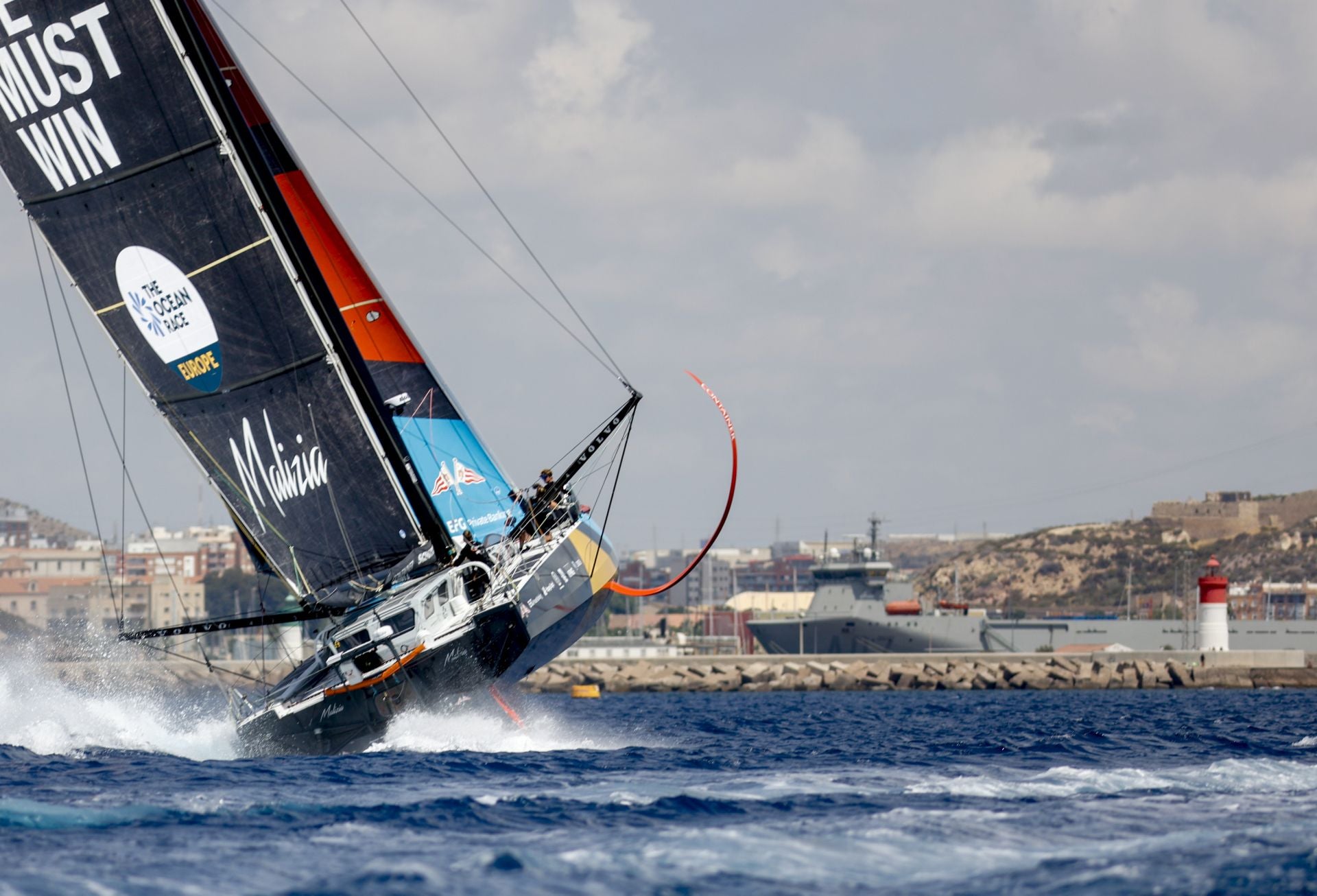 En imágenes, la Ocean Race conquista Cartagena