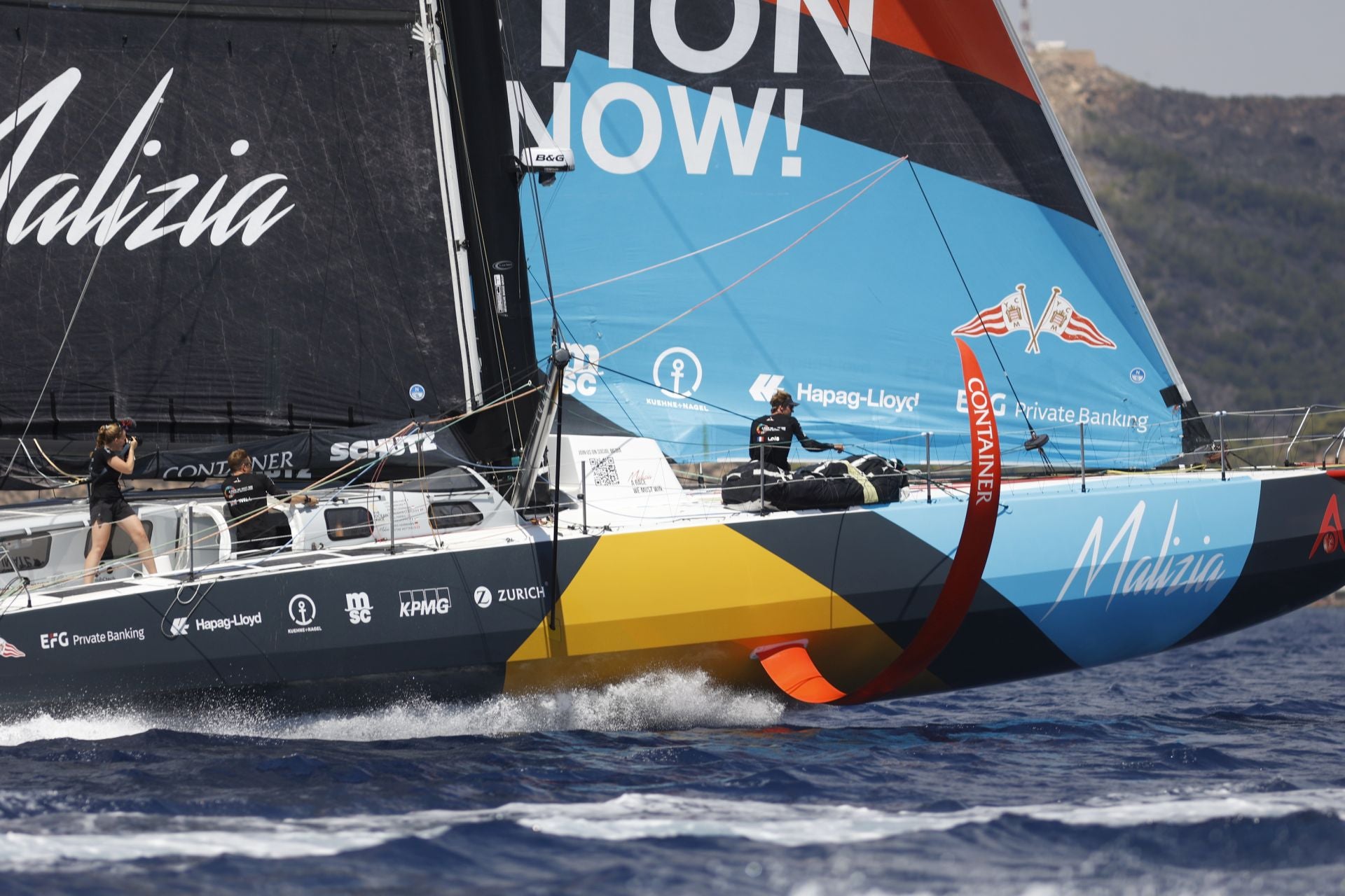 En imágenes, la Ocean Race conquista Cartagena